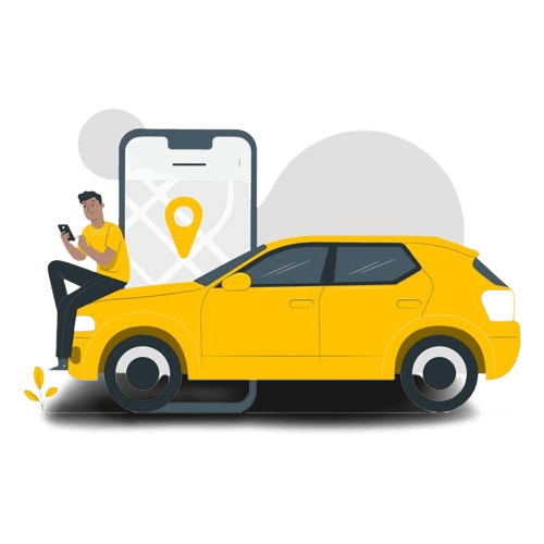 RA TAXI Mobile App Screenshots